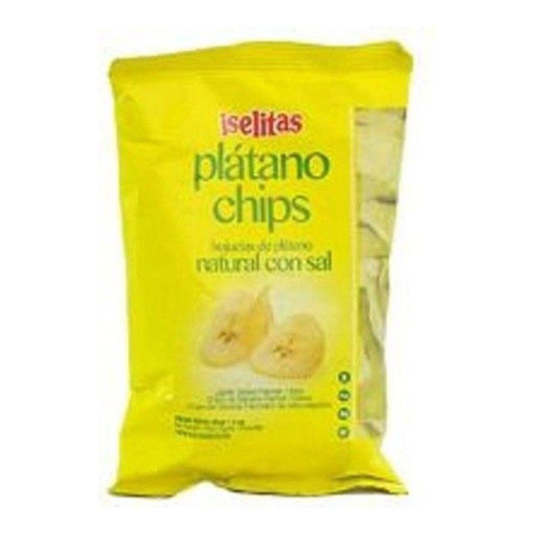 chips de plátano con sal 85 g