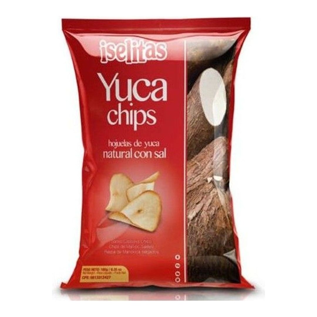 chips de yuca natural con sal 70 g