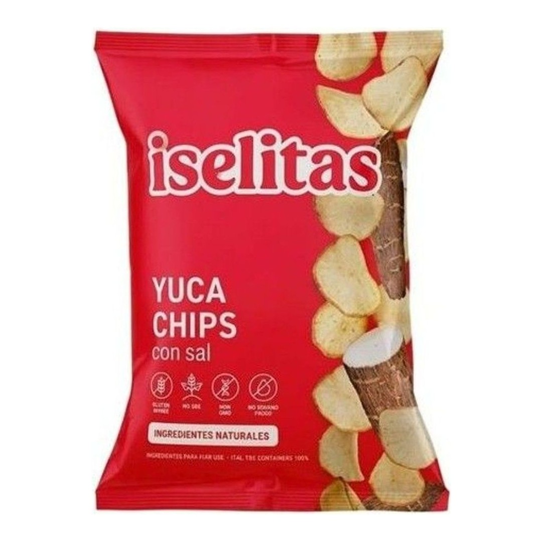 chips de yuca con sal 180 g