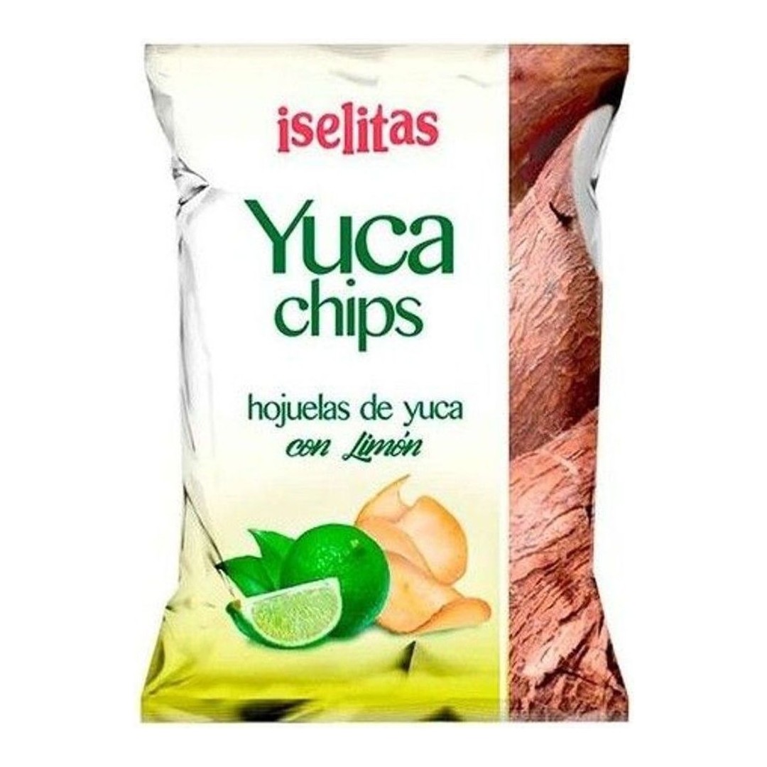 chips de yuca con limón 180 g
