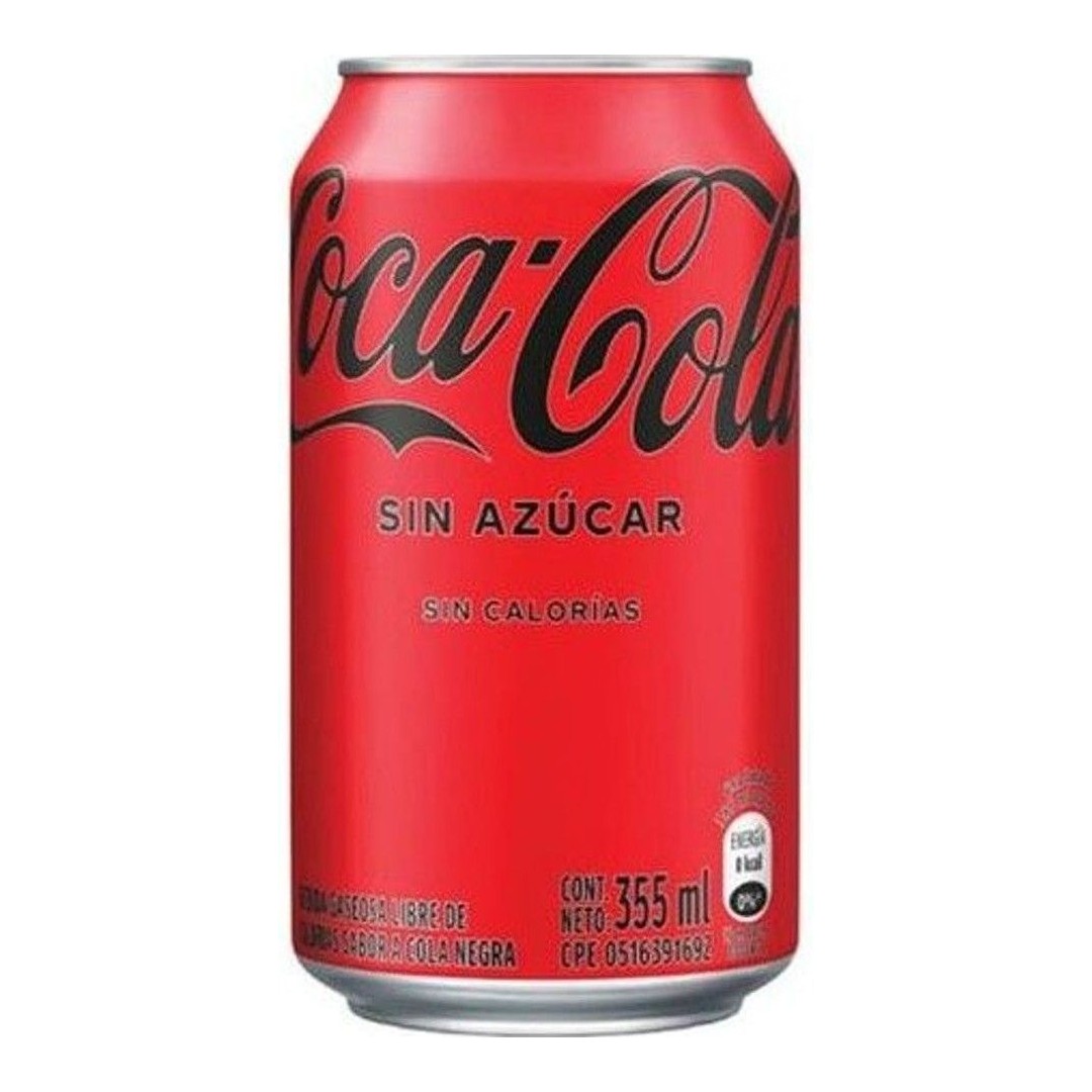 refresco de cola sin azúcar 355 ml