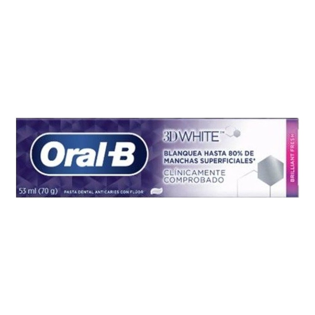 crema dental 3d white 70 g