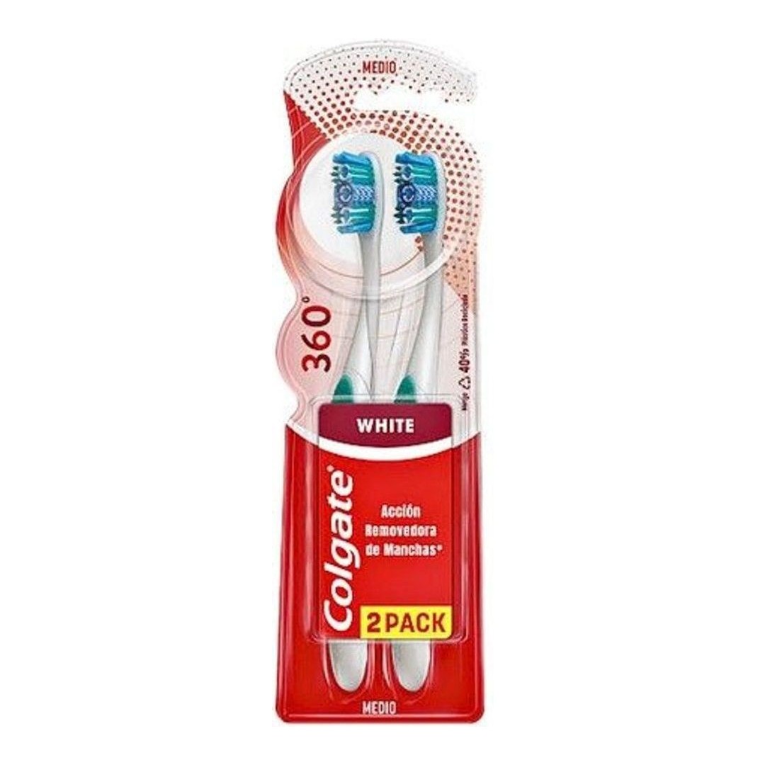 cepillo dental 360 luminous white 2 und