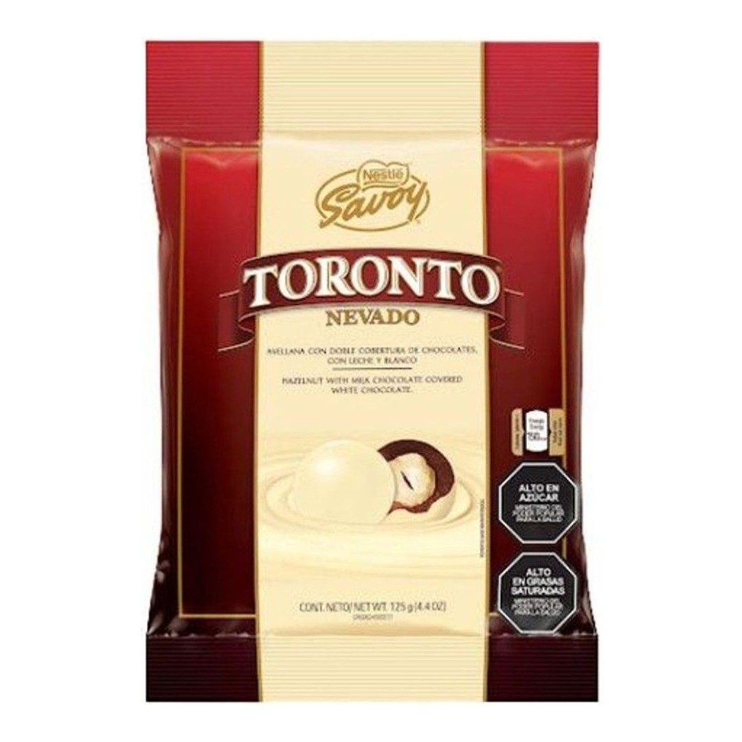 chocolate nevado con maní 125 g