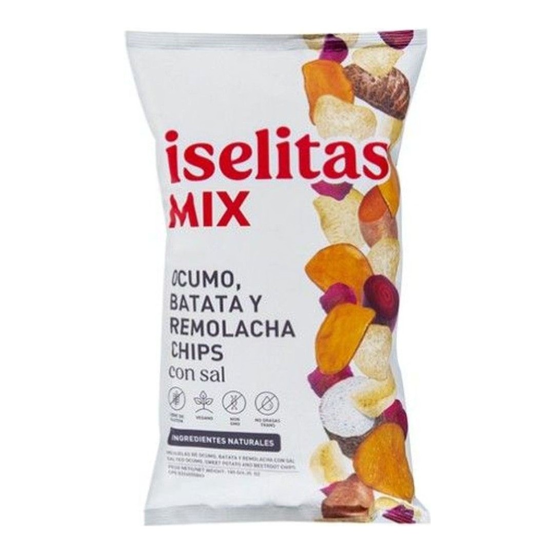mix de ocumo, batata y remolacha con sal 180 g