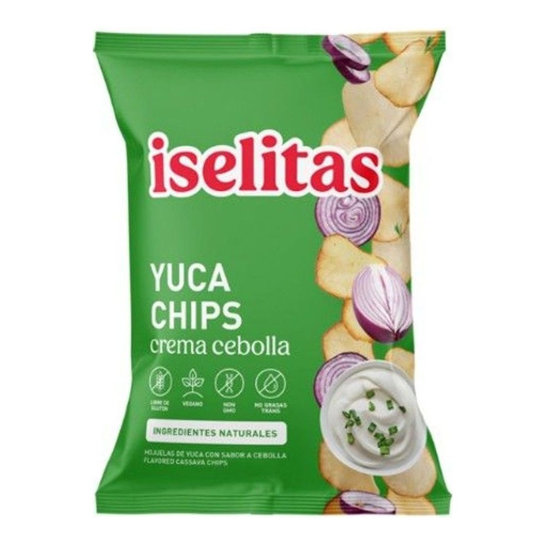 chips de yuca crema y cebolla 350 g
